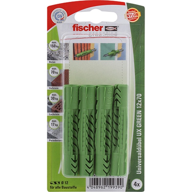 Universaldübel UX GREEN 12x70 K