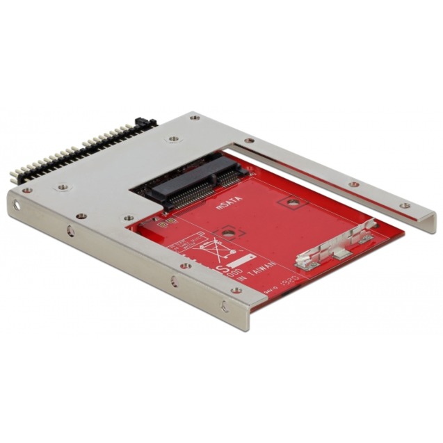 Delock Konverter IDE 44 Pin > mSATA mit 2,5″ Rahmen, Einbaurahmen | 04043619624959 Delock Konverter IDE 44 Pin > mSATA mit 2,5″ Rahmen, Einbaurahmen | 04043619624959