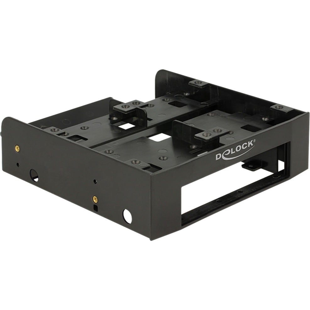 Delock 5,25″ Einbaurahmen für 1x 3,5″ + 2x 2,5″ HDD/SSD | 04043619180004 Delock 5,25″ Einbaurahmen für 1x 3,5″ + 2x 2,5″ HDD/SSD | 04043619180004