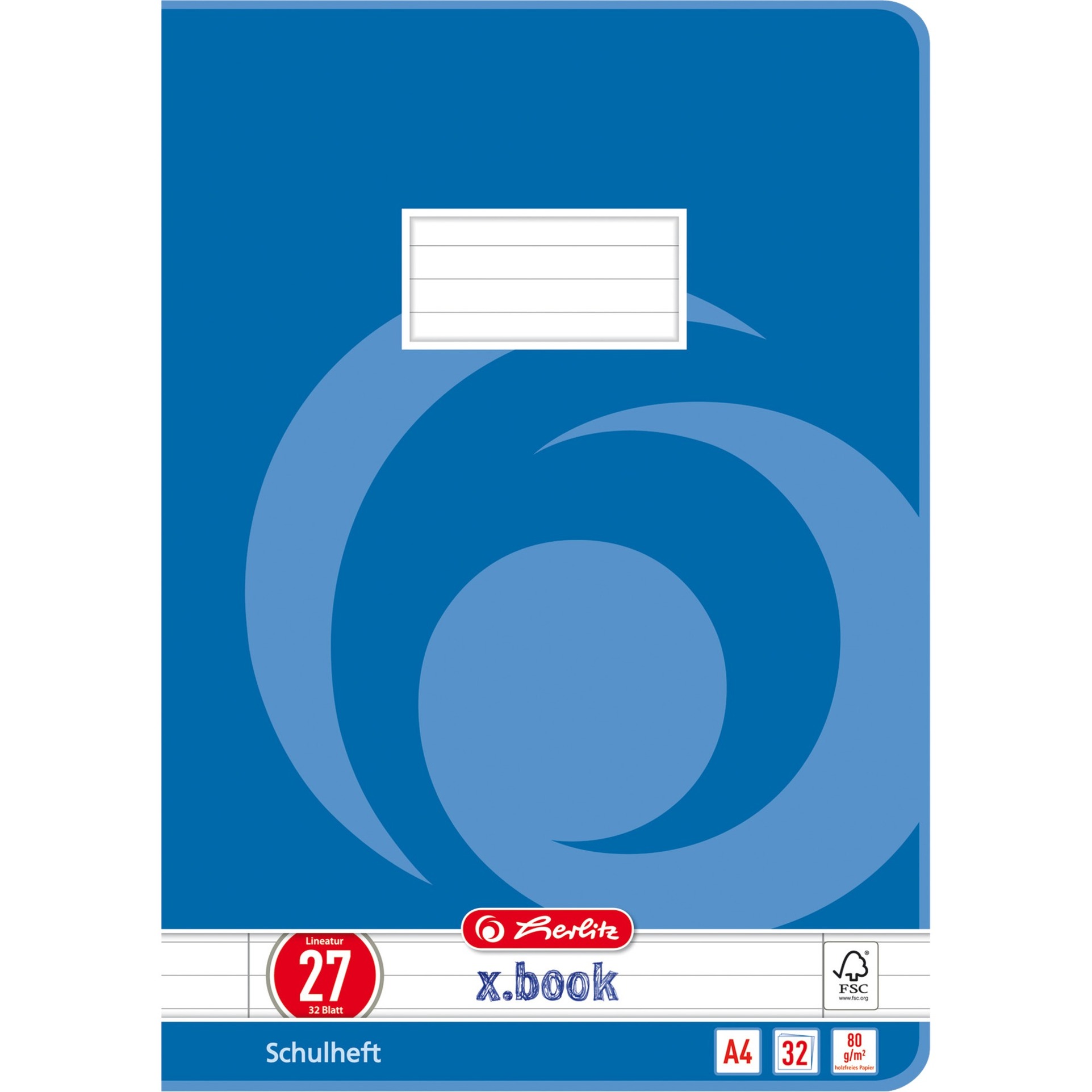 Herlitz Heft 32 Blatt Lineatur 27 | 04008110340272