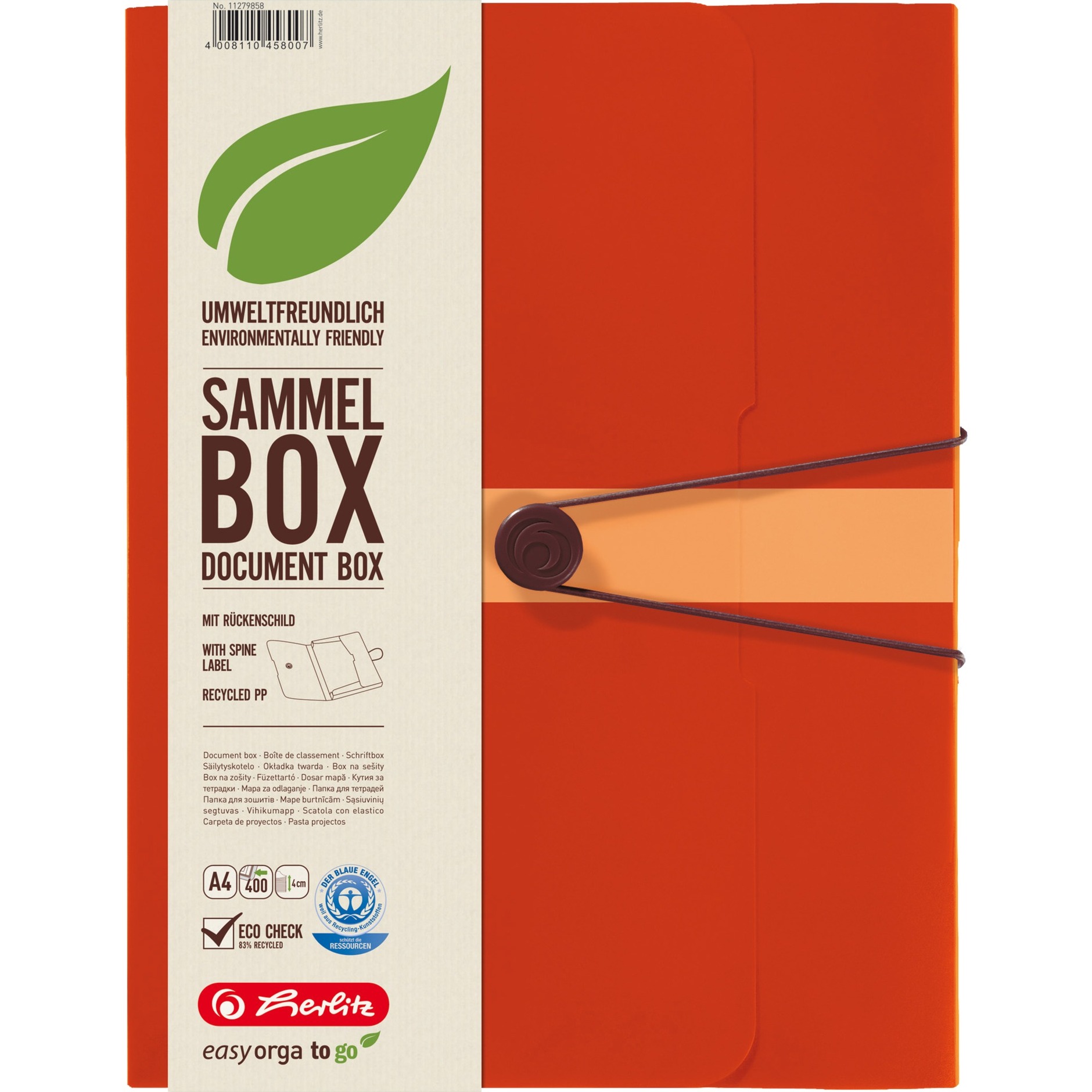 Herlitz Sammelbox Recycling, Ordner | 04008110458007 Herlitz Sammelbox Recycling, Ordner | 04008110458007