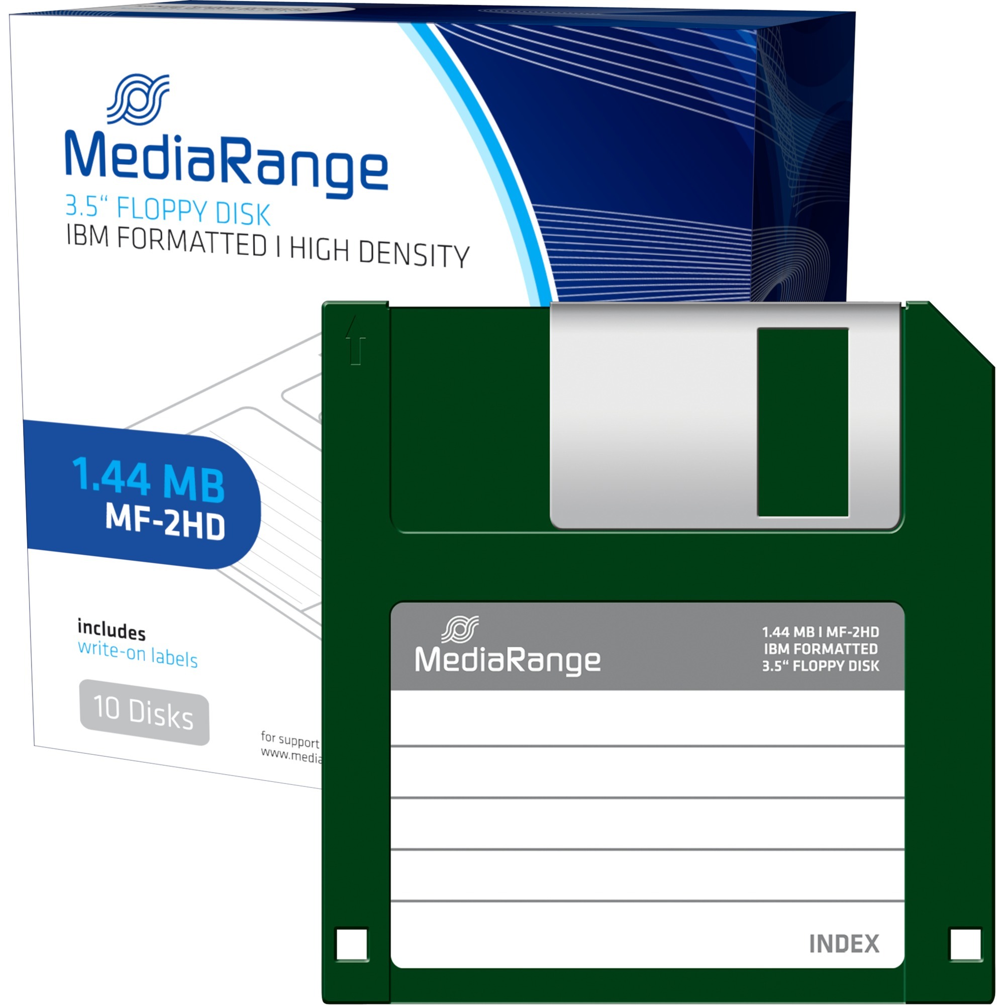 MediaRange Disketten 1,44 MB | 04260057128485