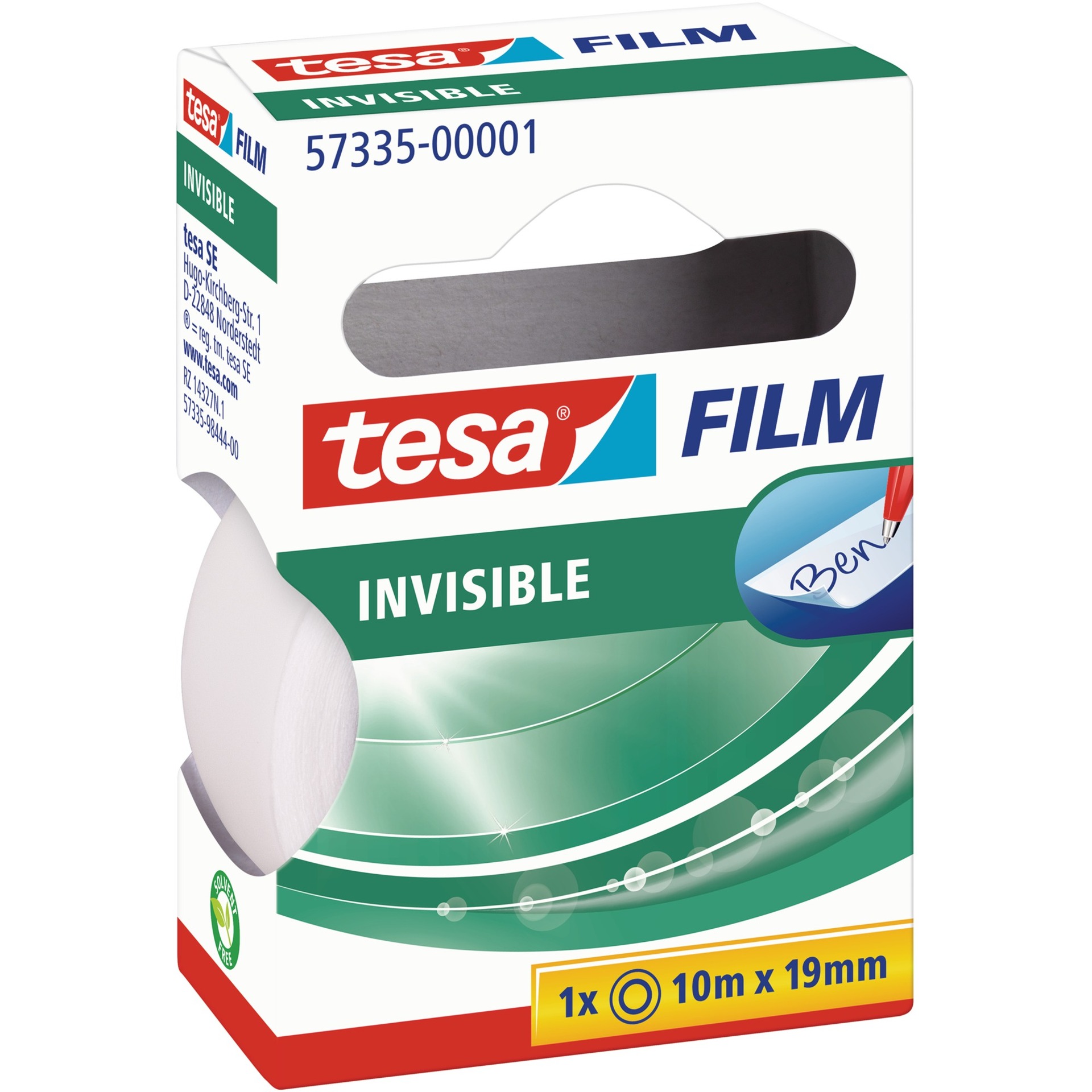Tesa film invisible, 1 Rolle, 19mm, Klebeband | 04042448140272