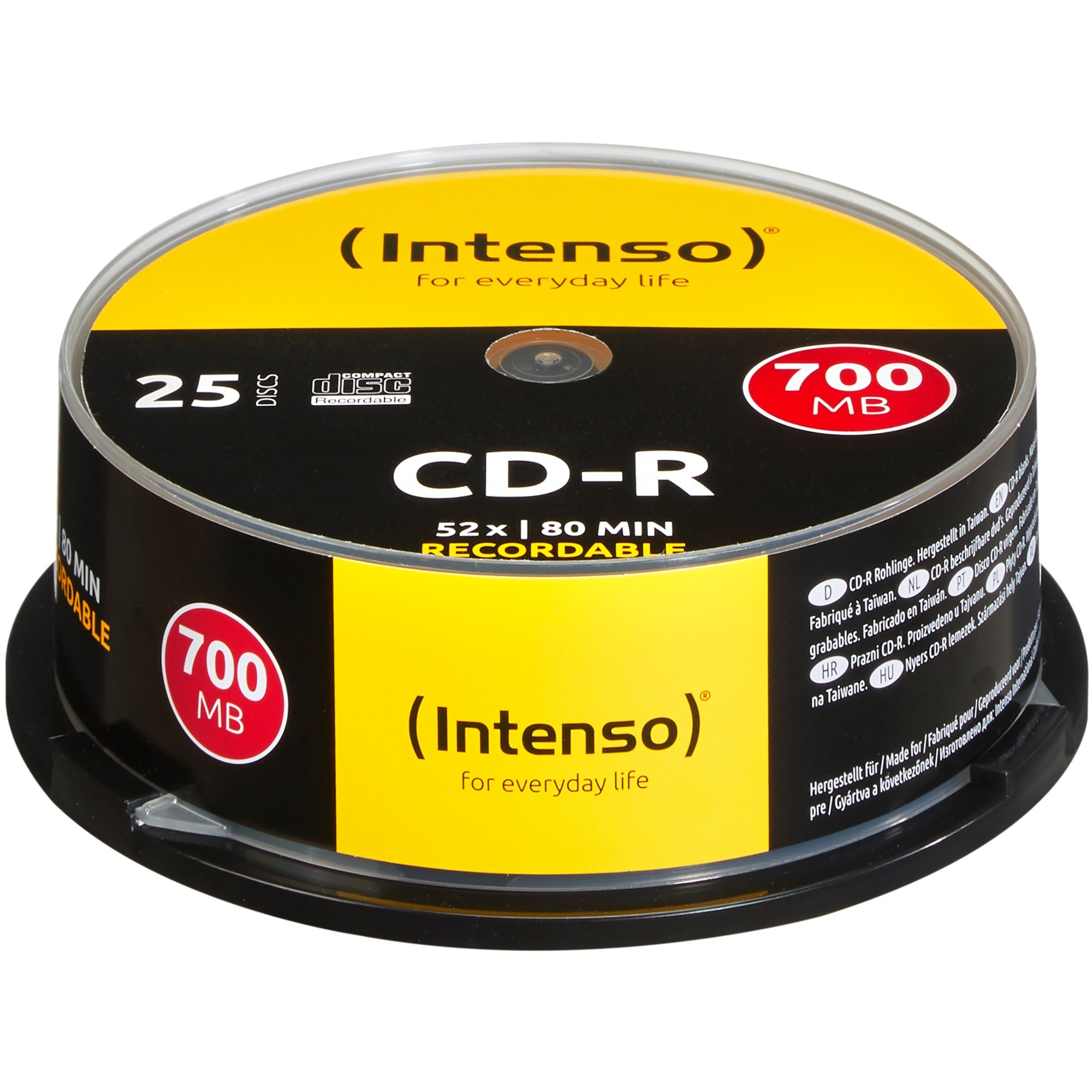Intenso CD-R 700 MB, CD-Rohlinge | 04034303000531 Intenso CD-R 700 MB, CD-Rohlinge | 04034303000531