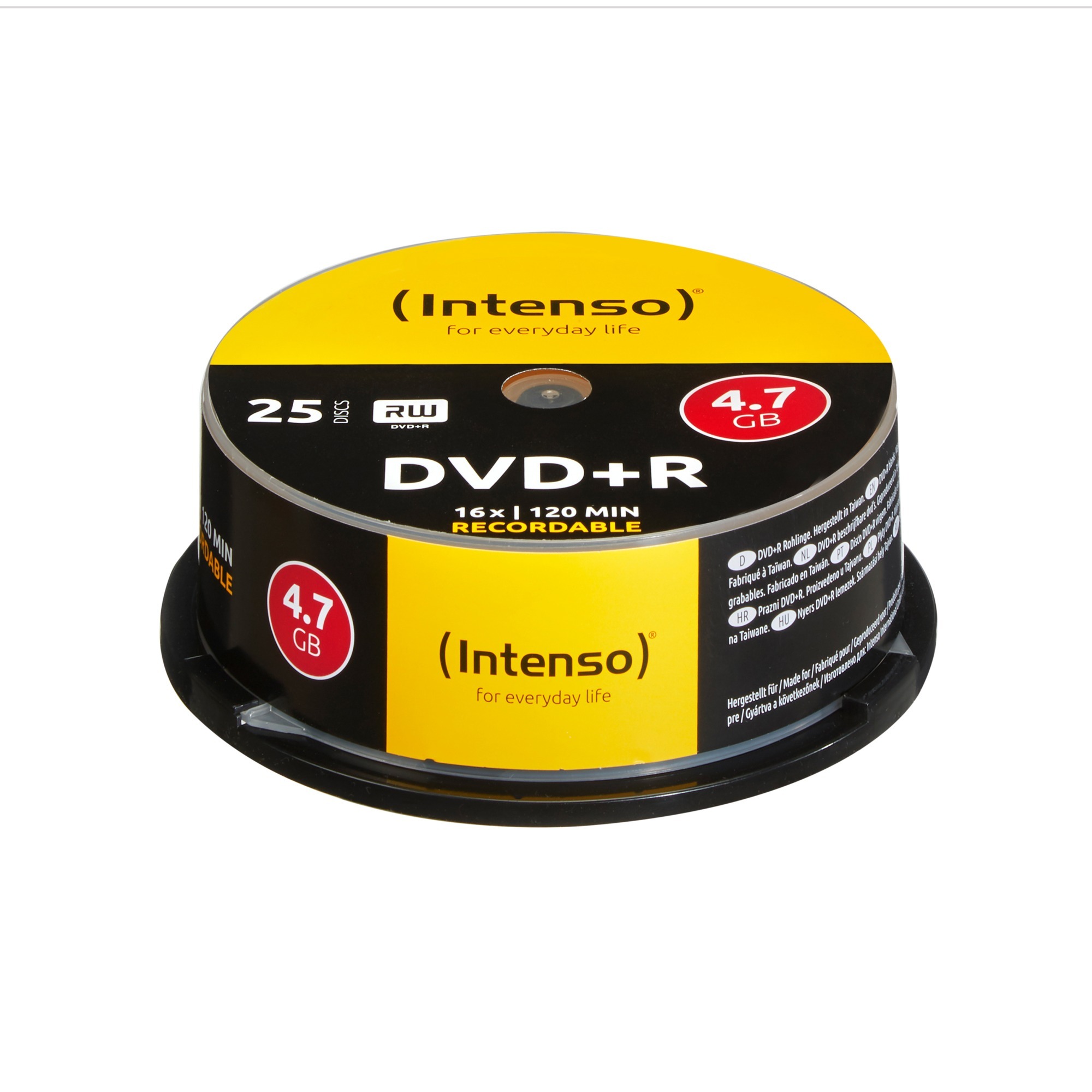 Intenso DVD+R 4,7 GB, DVD-Rohlinge | 04034303004478 Intenso DVD+R 4,7 GB, DVD-Rohlinge | 04034303004478