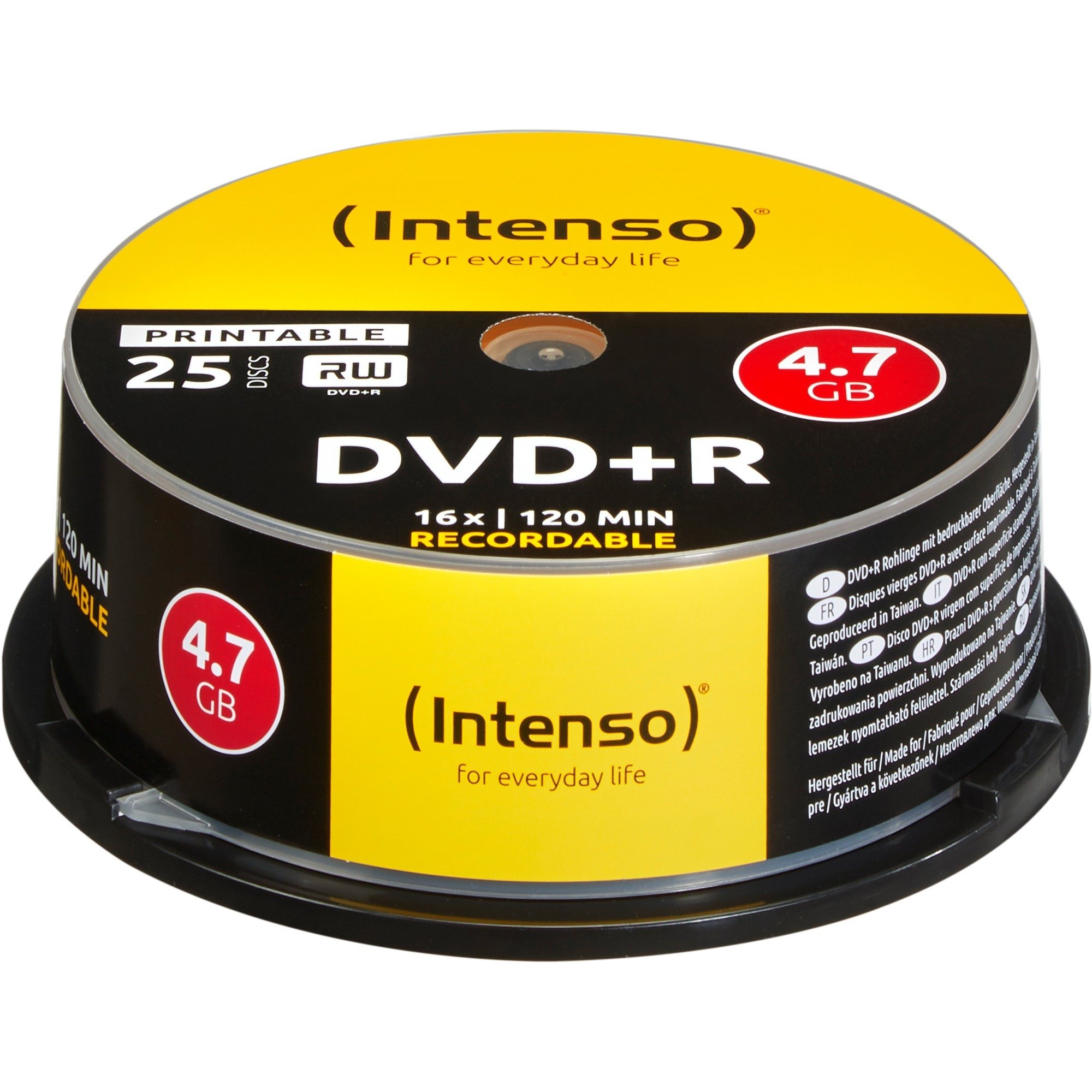 Intenso DVD+R 4,7 GB, DVD-Rohlinge | 04034303004676 Intenso DVD+R 4,7 GB, DVD-Rohlinge | 04034303004676