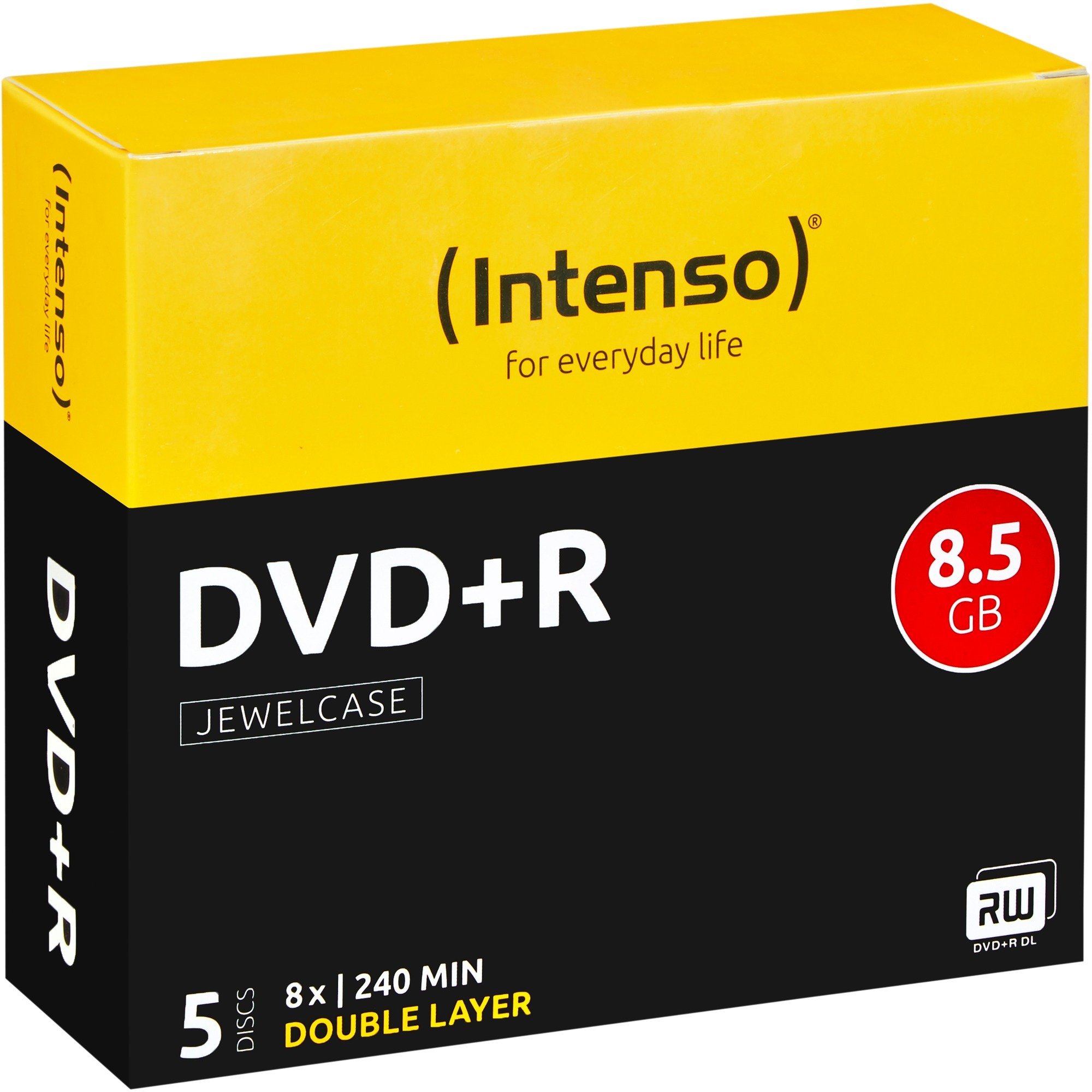 Intenso DVD+R DL 8,5 GB, DVD-Rohlinge | 04034303006946 Intenso DVD+R DL 8,5 GB, DVD-Rohlinge | 04034303006946