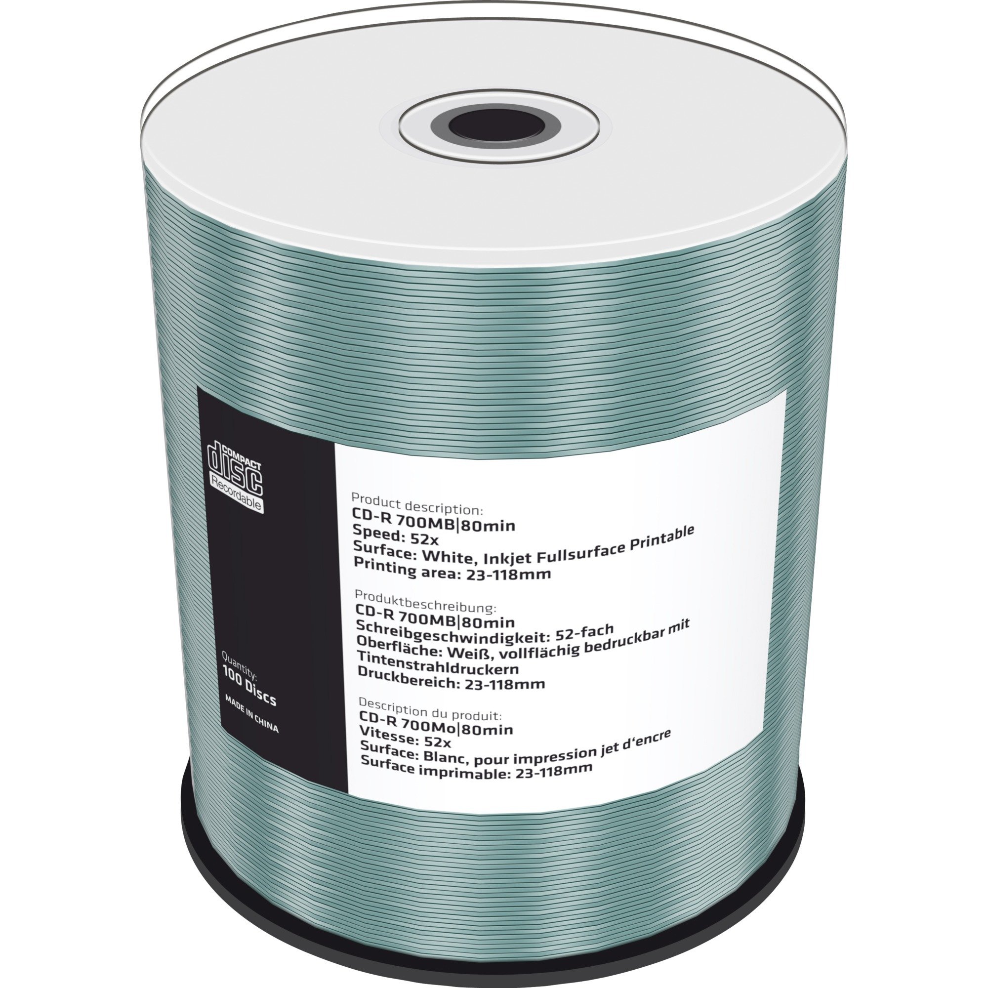 MediaRange CD-R 700 MB, CD-Rohlinge | 04260459610205 MediaRange CD-R 700 MB, CD-Rohlinge | 04260459610205
