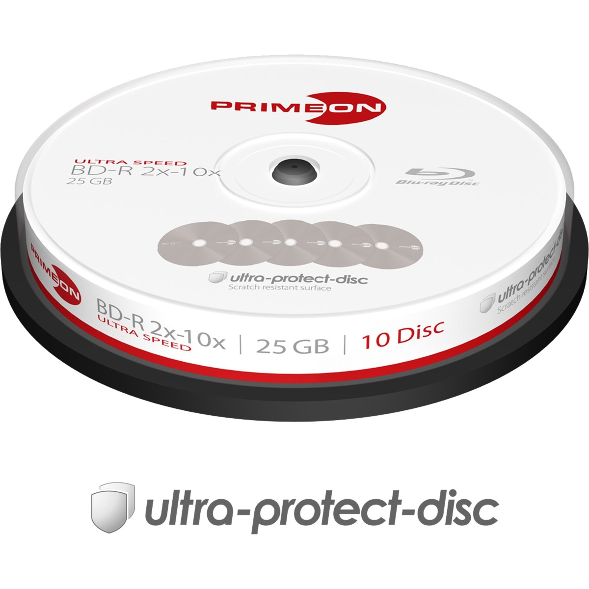 PRIMEON BD-R 25 GB 10x, Blu-ray-Rohlinge | 04260027613072 PRIMEON BD-R 25 GB 10x, Blu-ray-Rohlinge | 04260027613072
