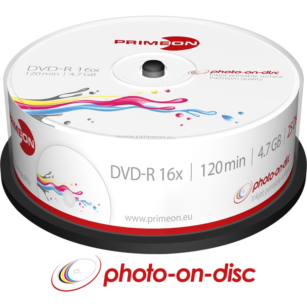 PRIMEON DVD-R 4,7 GB 16x Photo, DVD-Rohlinge | 04260027612051 PRIMEON DVD-R 4,7 GB 16x Photo, DVD-Rohlinge | 04260027612051