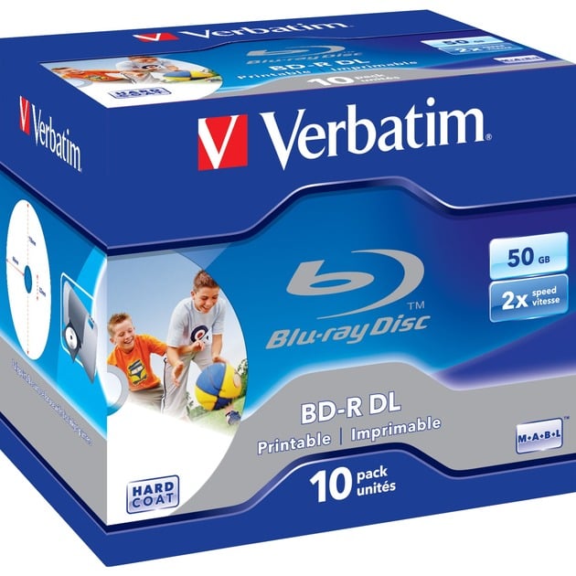 Verbatim BD-R 50 GB, Blu-ray-Rohlinge | 00023942437369 Verbatim BD-R 50 GB, Blu-ray-Rohlinge | 00023942437369
