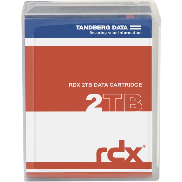 Tandberg RDX Cartridge 2,0 TB, Wechselplatten-Medium | 07050779087316 Tandberg RDX Cartridge 2,0 TB, Wechselplatten-Medium | 07050779087316
