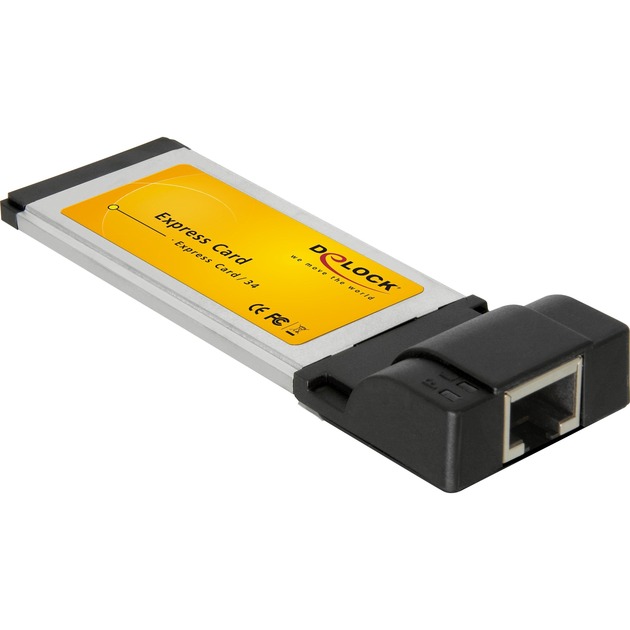 Delock Express Card > 1 x Gigabit LAN, LAN-Adapter | 04043619662166 Delock Express Card > 1 x Gigabit LAN, LAN-Adapter | 04043619662166