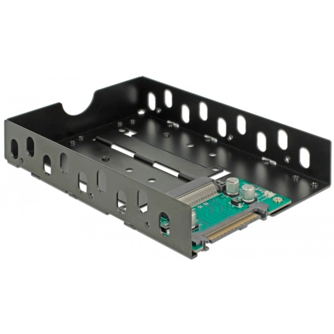 Delock Konverter U.2 SFF-8639 zu U.2 SFF-8639, Einbaurahmen | 04043619639564 Delock Konverter U.2 SFF-8639 zu U.2 SFF-8639, Einbaurahmen | 04043619639564