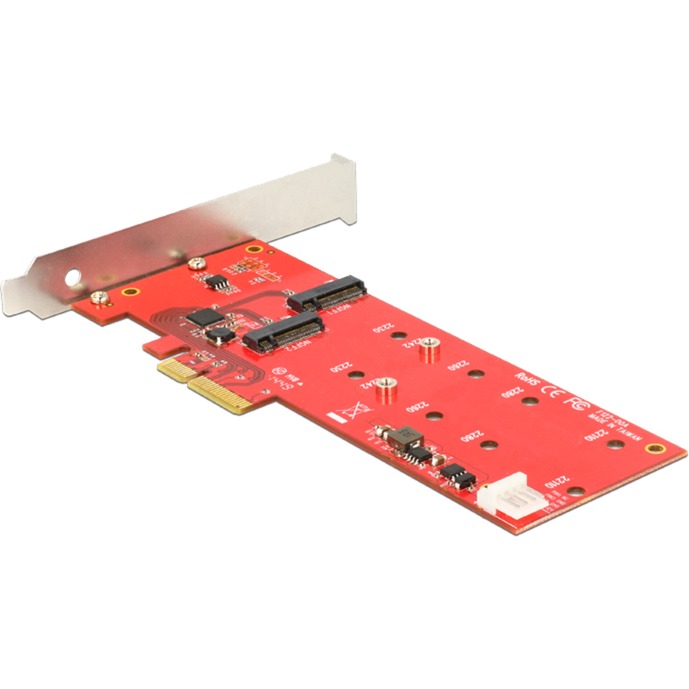 Delock PCI Express Karte > 2 x intern M.2 NGFF, Controller | 04043619893881 Delock PCI Express Karte > 2 x intern M.2 NGFF, Controller | 04043619893881