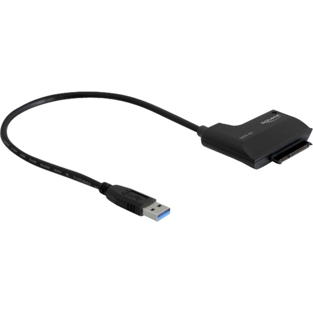 Delock USB 3.2 Gen 1 Konverter, USB-A Stecker > SATA 22 Pin Stecker | 04043619618828 Delock USB 3.2 Gen 1 Konverter, USB-A Stecker > SATA 22 Pin Stecker | 04043619618828