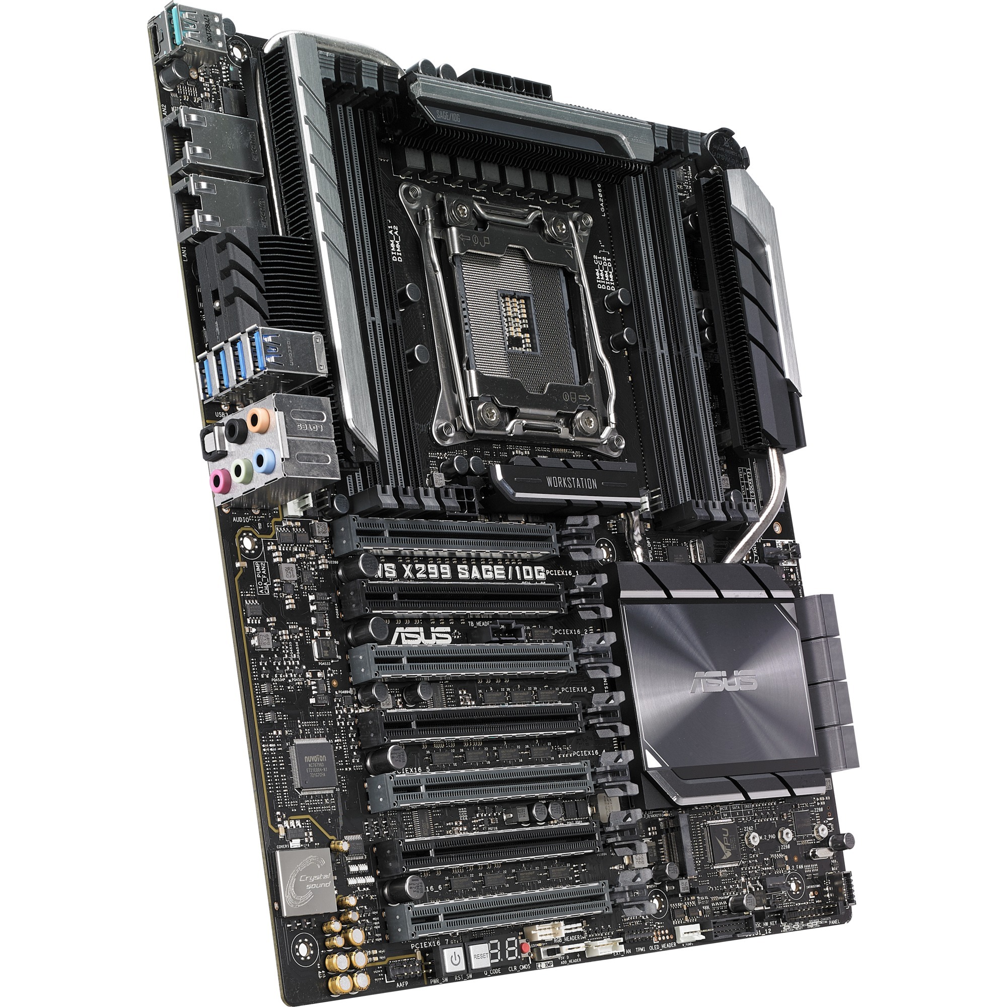 Asus WS X299 SAGE/10G, Mainboard | 04712900952001 Asus WS X299 SAGE/10G, Mainboard | 04712900952001