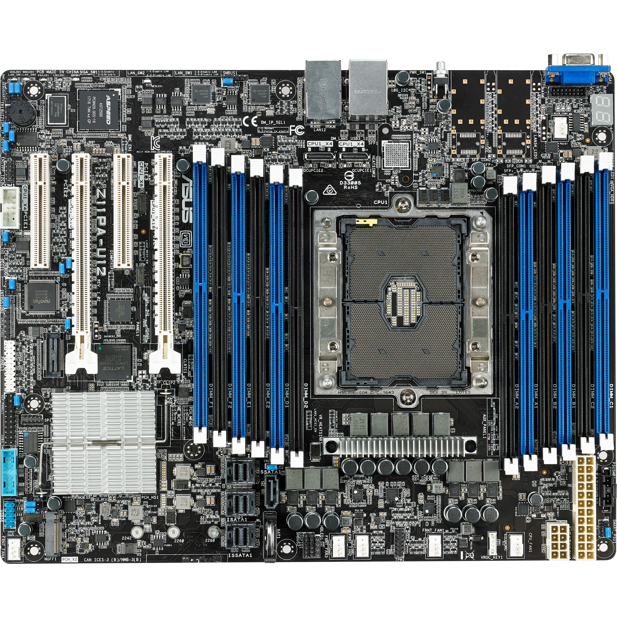 Asus Z11PA-U12(ASMB9-iKVM), Mainboard | 04712900812985 Asus Z11PA-U12(ASMB9-iKVM), Mainboard | 04712900812985