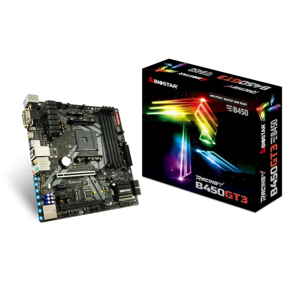 Biostar B450GT3, Mainboard | 04712960681712 Biostar B450GT3, Mainboard | 04712960681712