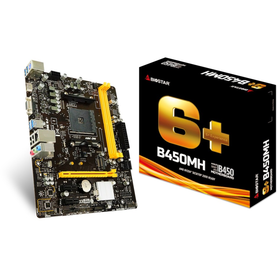 Biostar B450MH, Mainboard | 04712960681736 Biostar B450MH, Mainboard | 04712960681736