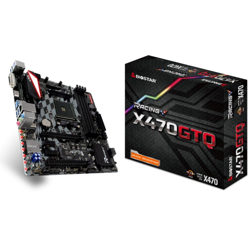 Biostar X470GTQ, Mainboard | 04712960682207