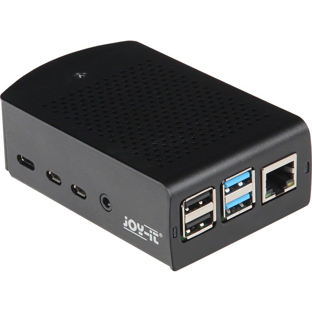 JOY-IT Aluminiumgehäuse für Raspberry Pi 4 B | 04250236819358
