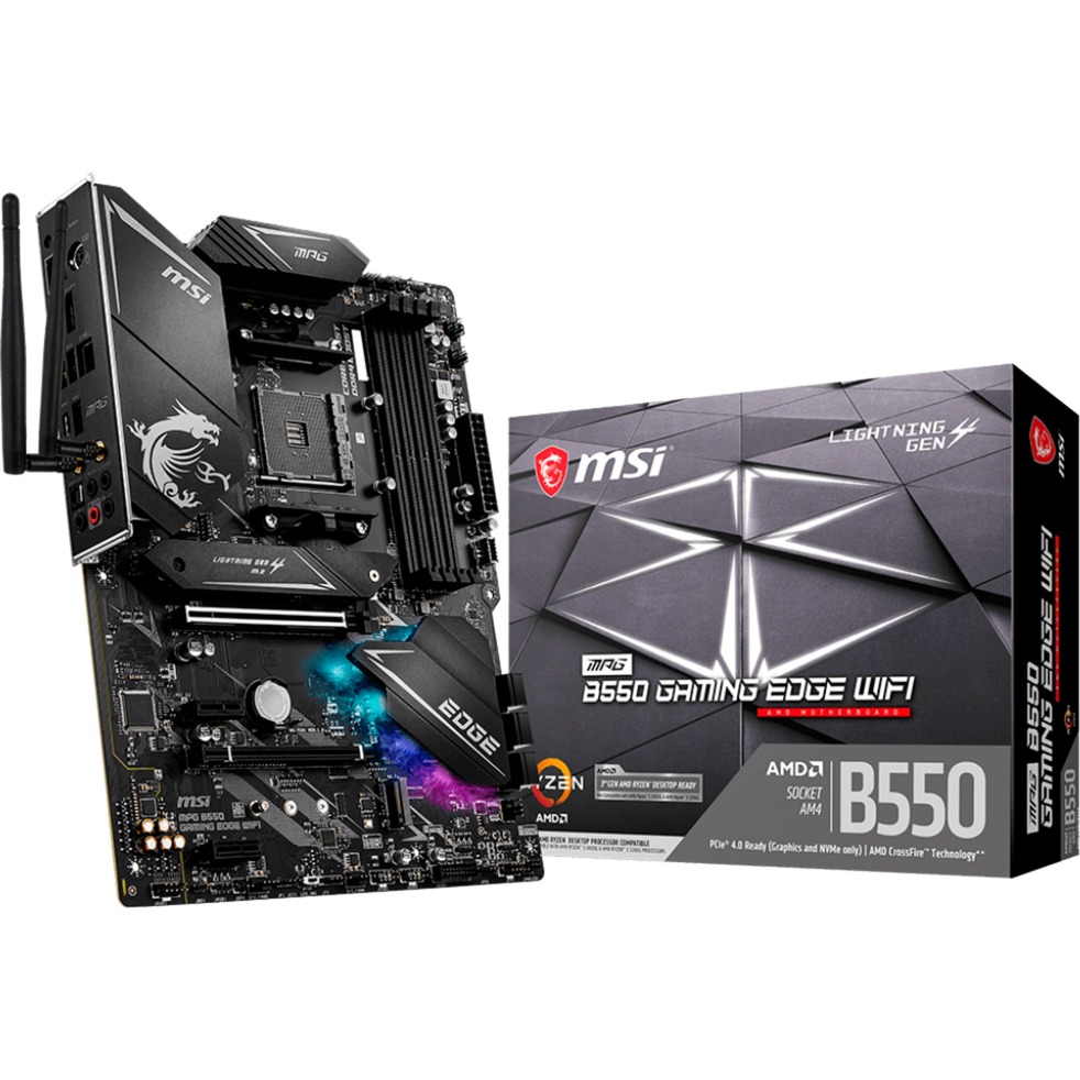 MSI MPG B550 GAMING EDGE WIFI, Mainboard | 04719072728632 MSI MPG B550 GAMING EDGE WIFI, Mainboard | 04719072728632