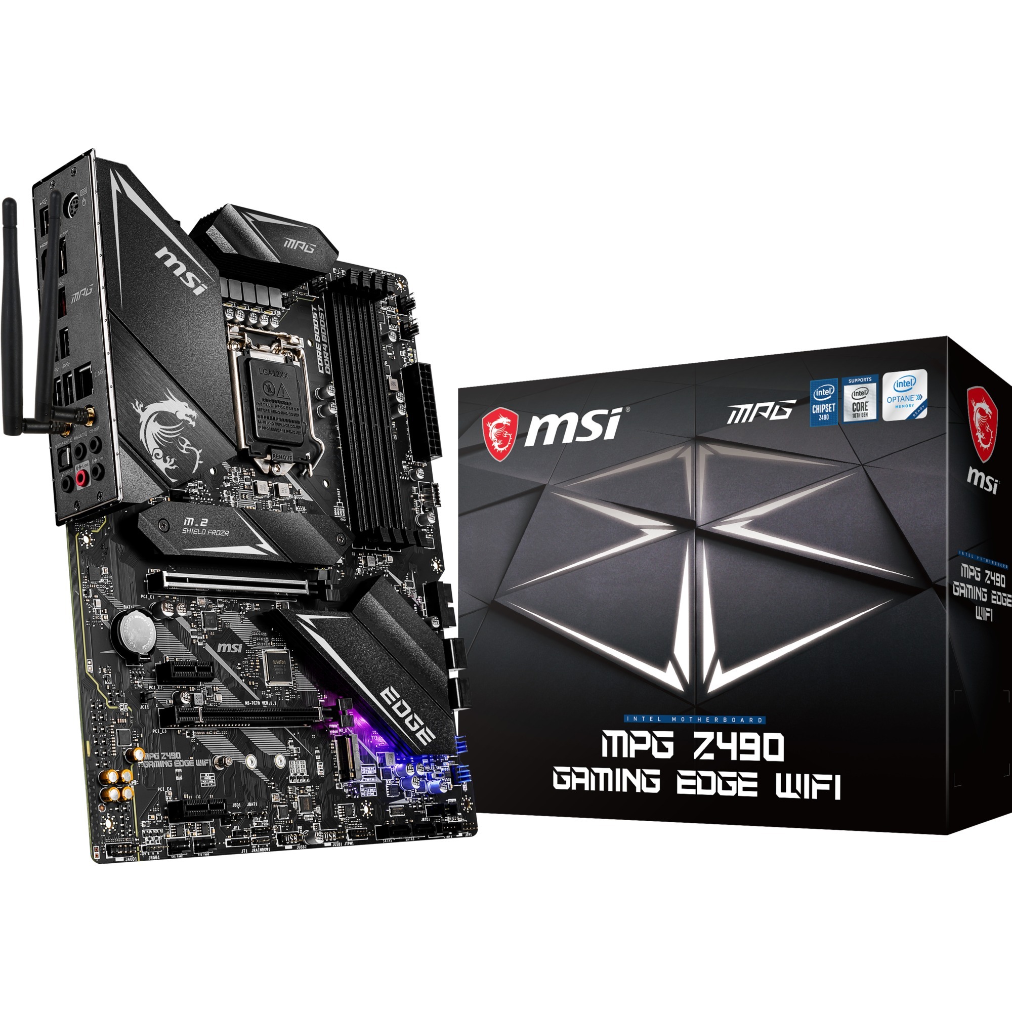 MSI MPG Z490 GAMING EDGE WIFI, Mainboard | 04719072721992