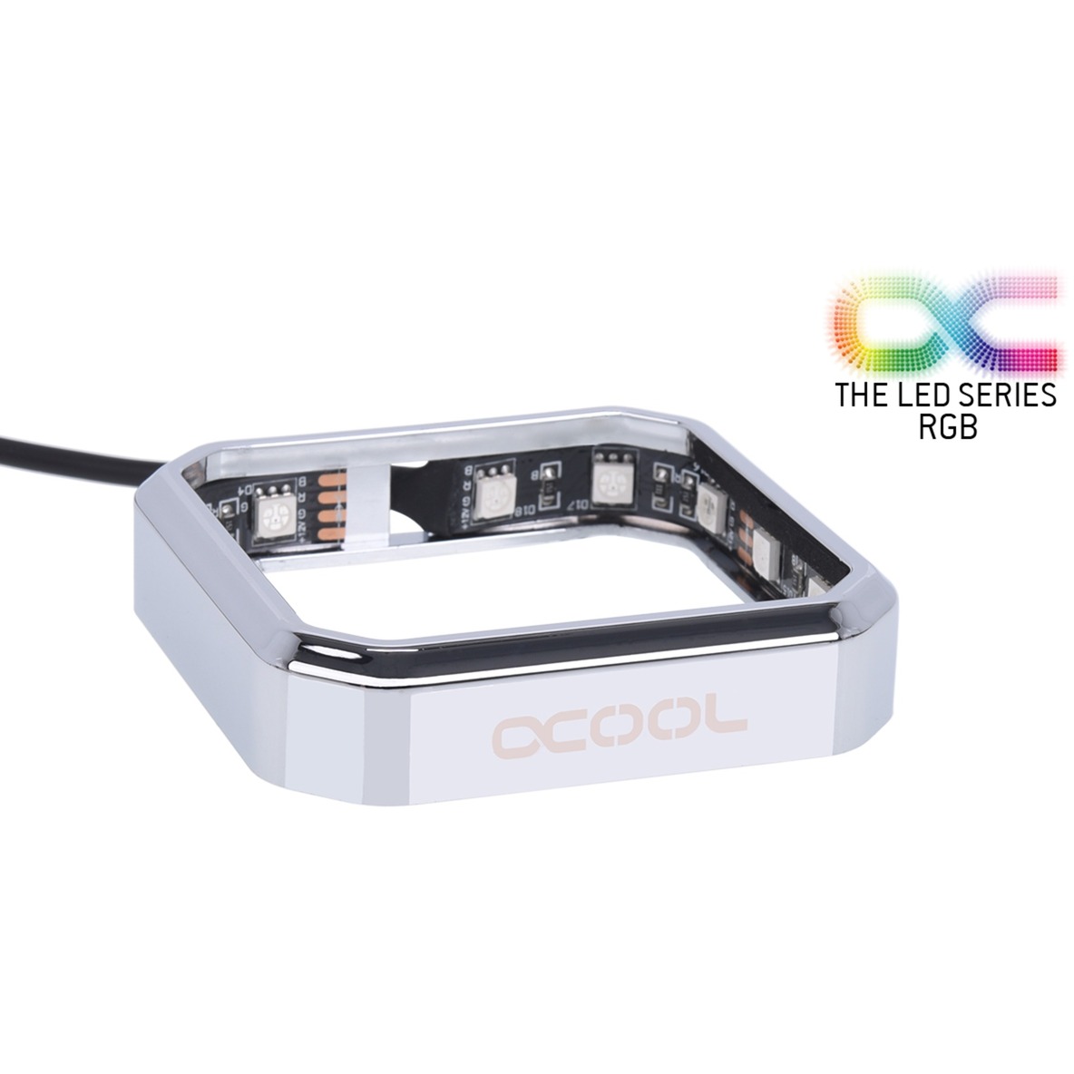 Alphacool Aurora XPX RGB Frame – Chrome, Rahmen | 04250197129329 Alphacool Aurora XPX RGB Frame – Chrome, Rahmen | 04250197129329