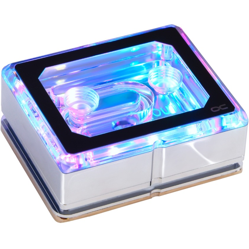 Alphacool Eisblock XPX Aurora PRO Acryl Chrome, CPU-Kühler | 04250197129510 Alphacool Eisblock XPX Aurora PRO Acryl Chrome, CPU-Kühler | 04250197129510