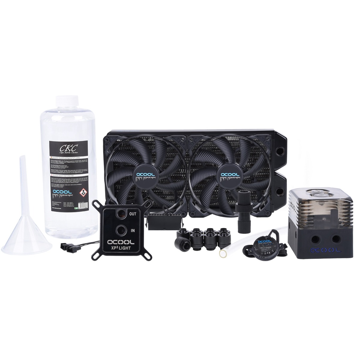 Alphacool Eissturm Gaming Copper 30 2x140mm, Wasserkühlung | 04250197114677 Alphacool Eissturm Gaming Copper 30 2x140mm, Wasserkühlung | 04250197114677