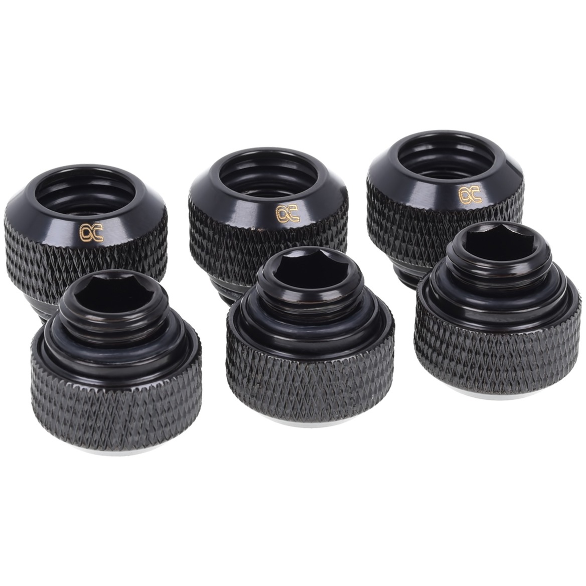 Alphacool Eiszapfen 12mm HardTube Anschraubtülle G1/4 – Deep Black, Verbindung | 04250197173759 Alphacool Eiszapfen 12mm HardTube Anschraubtülle G1/4 – Deep Black, Verbindung | 04250197173759