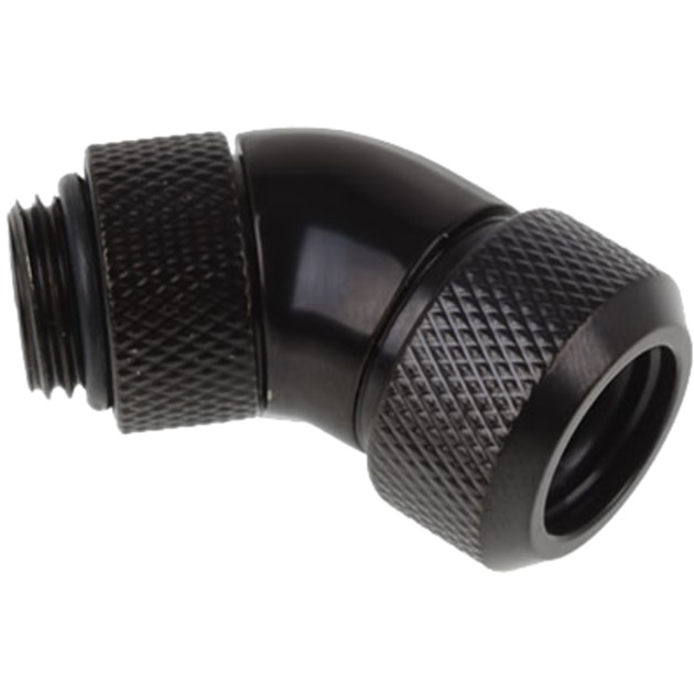 Alphacool Eiszapfen 13mm HardTube Anschraubtülle 45° drehbar, Verbindung | 04250197174077 Alphacool Eiszapfen 13mm HardTube Anschraubtülle 45° drehbar, Verbindung | 04250197174077