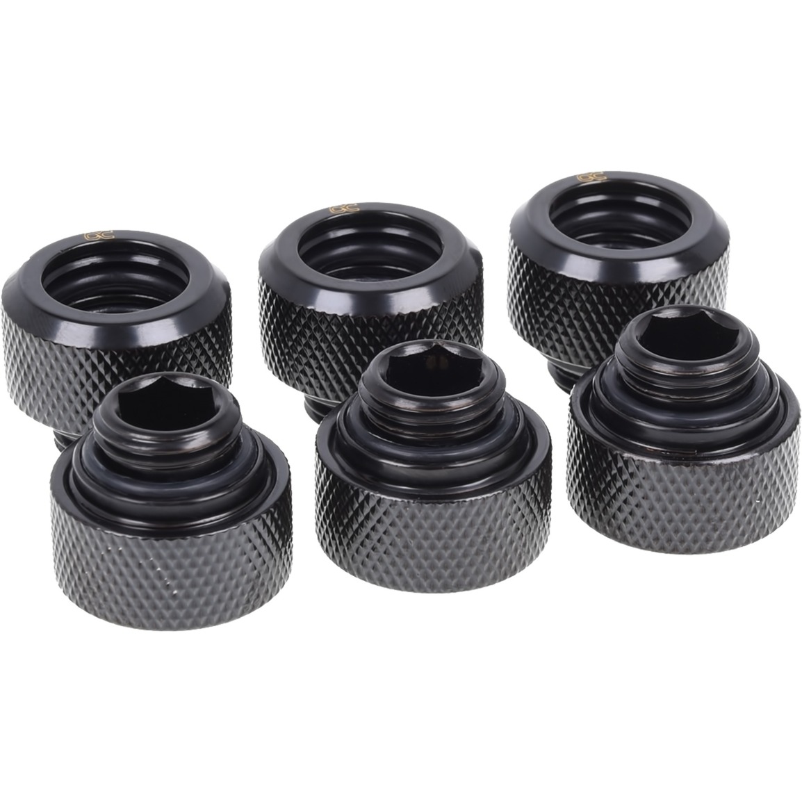 Alphacool Eiszapfen 13mm HardTube Anschraubtülle G1/4, Schrauben-Set | 04250197173773 Alphacool Eiszapfen 13mm HardTube Anschraubtülle G1/4, Schrauben-Set | 04250197173773