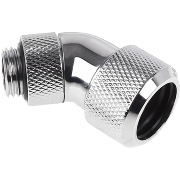 Alphacool Eiszapfen 16mm HardTube Anschraubtülle 45° drehbar, Verbindung | 04250197174084 Alphacool Eiszapfen 16mm HardTube Anschraubtülle 45° drehbar, Verbindung | 04250197174084