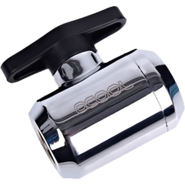 Alphacool Eiszapfen 2 Wege Kugelhahn G1/4, Hahnstück | 04250197171410