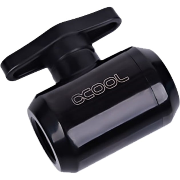 Alphacool Eiszapfen 2 Wege Kugelhahn G1/4, Hahnstück | 04250197171427 Alphacool Eiszapfen 2 Wege Kugelhahn G1/4, Hahnstück | 04250197171427