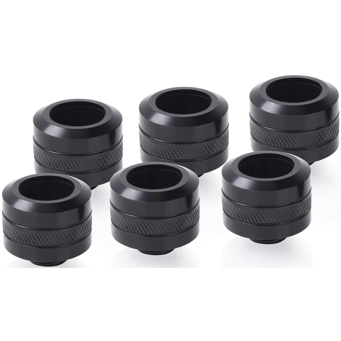 Alphacool Eiszapfen PRO 16mm HardTube Fitting G1/4 – Deep Black Sixpack, Verbindung | 04250197174770 Alphacool Eiszapfen PRO 16mm HardTube Fitting G1/4 – Deep Black Sixpack, Verbindung | 04250197174770