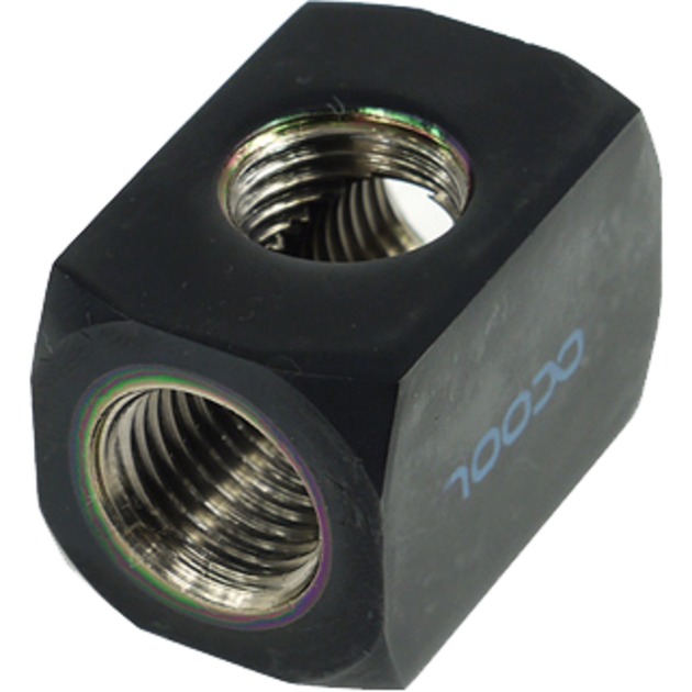 Alphacool HF Anschlussterminal TEE T-Stück Rund G1/4, Anschlüsse | 04250197170307 Alphacool HF Anschlussterminal TEE T-Stück Rund G1/4, Anschlüsse | 04250197170307