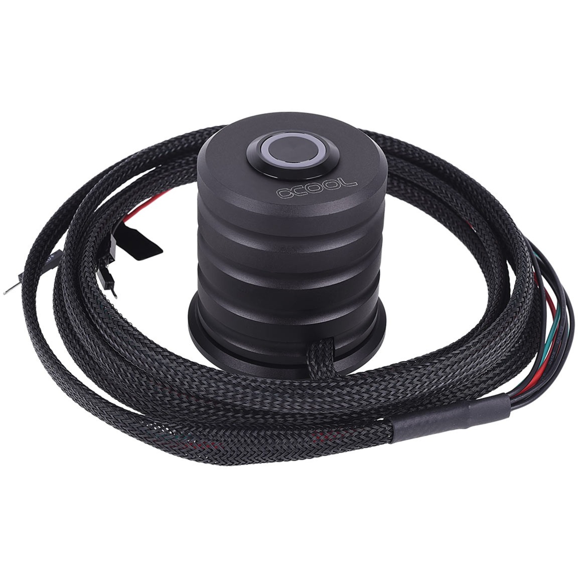 Alphacool Powerbutton mit Taster 19mm weiß beleuchtet, Schalter | 04250197174374 Alphacool Powerbutton mit Taster 19mm weiß beleuchtet, Schalter | 04250197174374