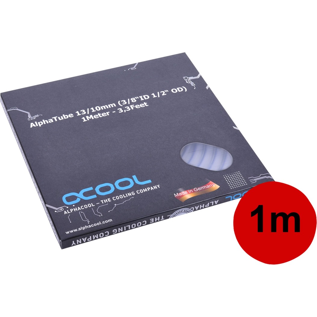 Alphacool Schlauch AlphaTube HF 13/10 (3/8″ID) – UV Blau transparent | 04250197185301 Alphacool Schlauch AlphaTube HF 13/10 (3/8″ID) – UV Blau transparent | 04250197185301