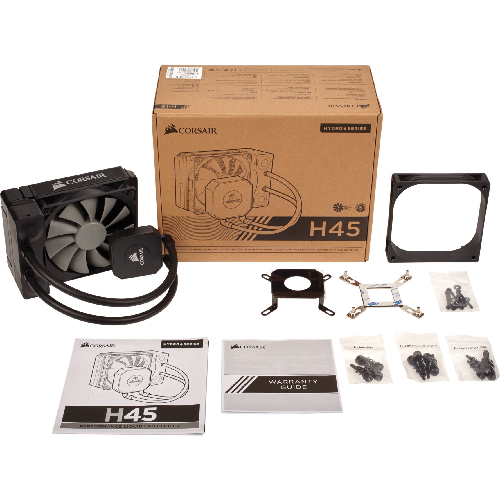 Corsair Hydro Series H45 120mm, Wasserkühlung | 00843591072533