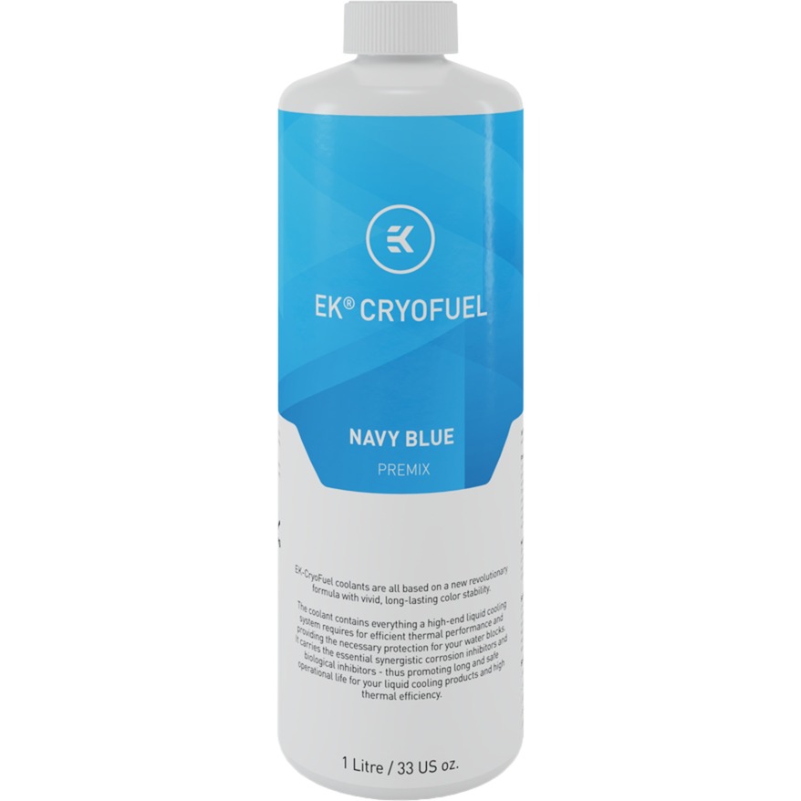 EKWB EK-CryoFuel Navy Blue (Premix 1000mL), Kühlmittel | 03831109813270 EKWB EK-CryoFuel Navy Blue (Premix 1000mL), Kühlmittel | 03831109813270