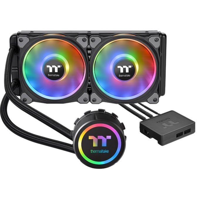 Thermaltake Floe DX RGB 240 TT Premium Edition 240mm, Wasserkühlung | 04713227520652 Thermaltake Floe DX RGB 240 TT Premium Edition 240mm, Wasserkühlung | 04713227520652