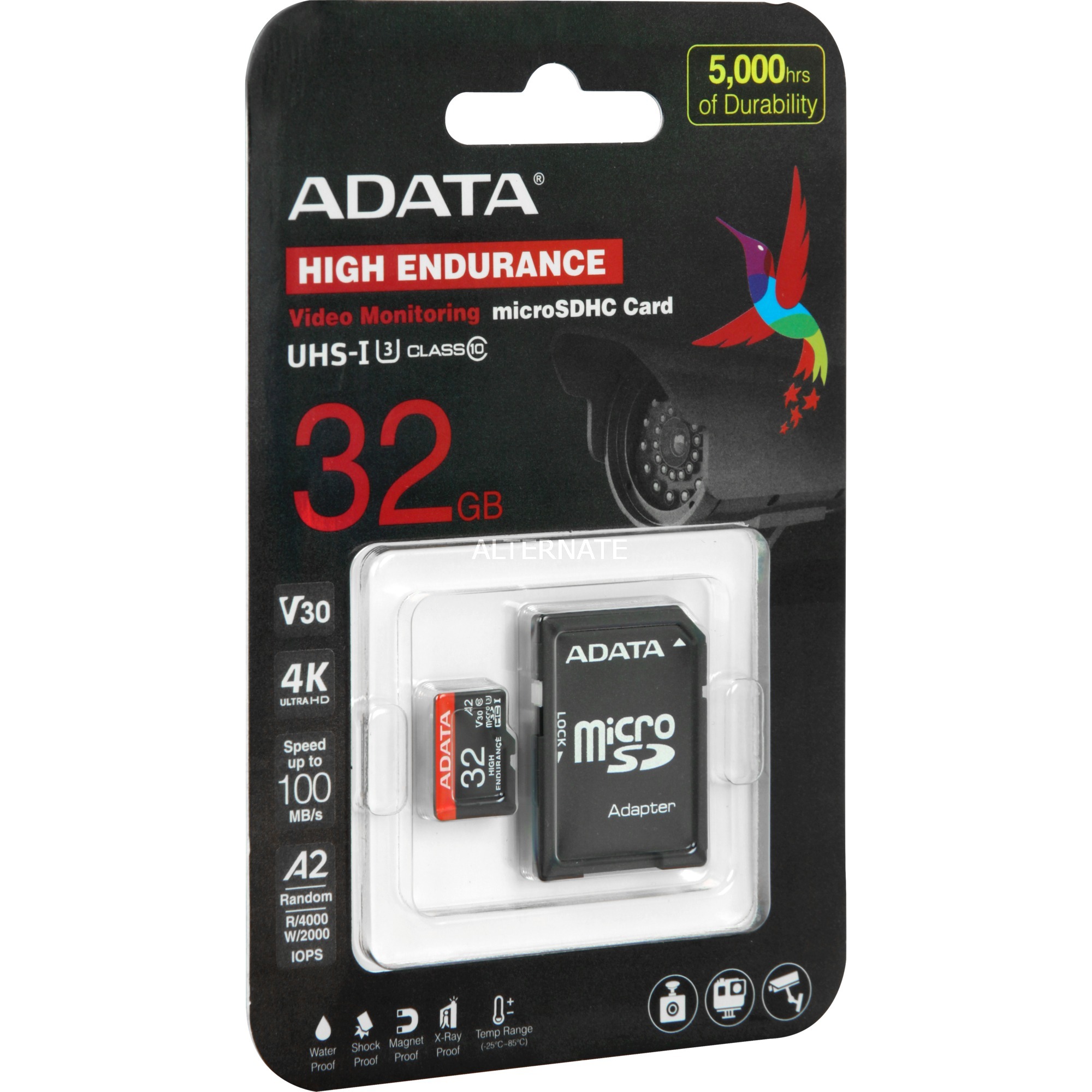 ADATA High Endurance 32 GB, Speicherkarte | 04710273772134 ADATA High Endurance 32 GB, Speicherkarte | 04710273772134