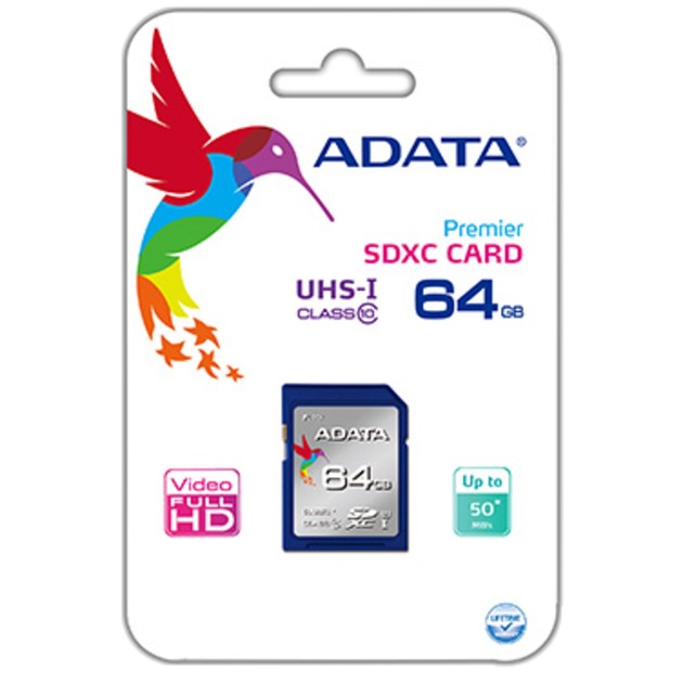 ADATA Premier 64 GB SDXC, Speicherkarte | 04713435793961 ADATA Premier 64 GB SDXC, Speicherkarte | 04713435793961