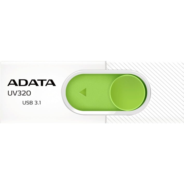 ADATA UV320 64 GB, USBStick weiß/grün, USBA 3.2 Gen 1