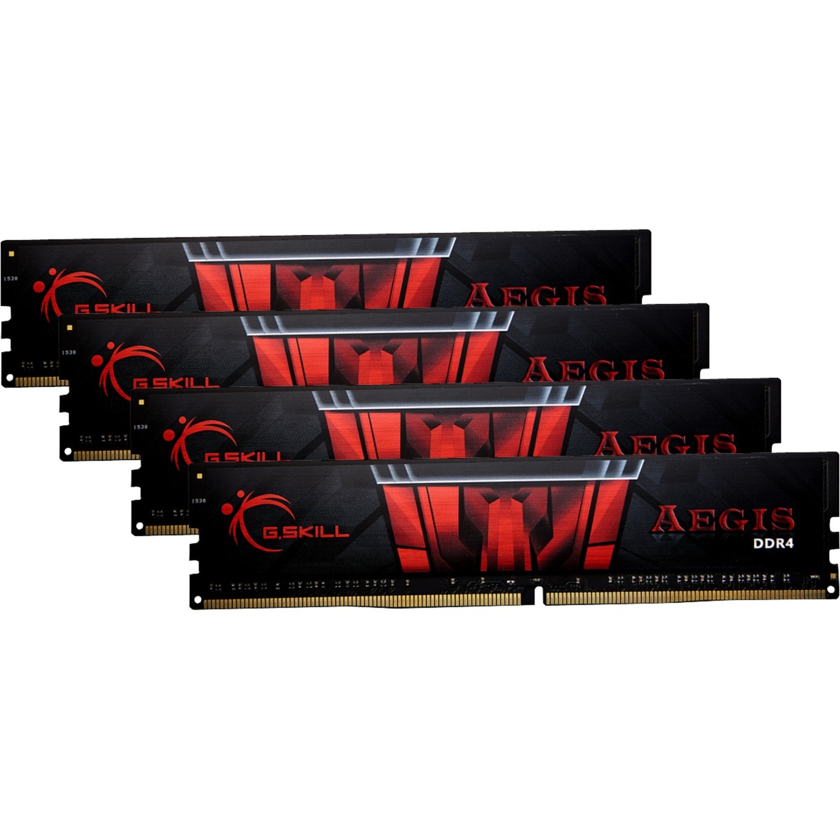 G.Skill DIMM 64 GB DDR4-3200 (4x 16 GB) Quad-Kit, Arbeitsspeicher | 04713294224422 G.Skill DIMM 64 GB DDR4-3200 (4x 16 GB) Quad-Kit, Arbeitsspeicher | 04713294224422