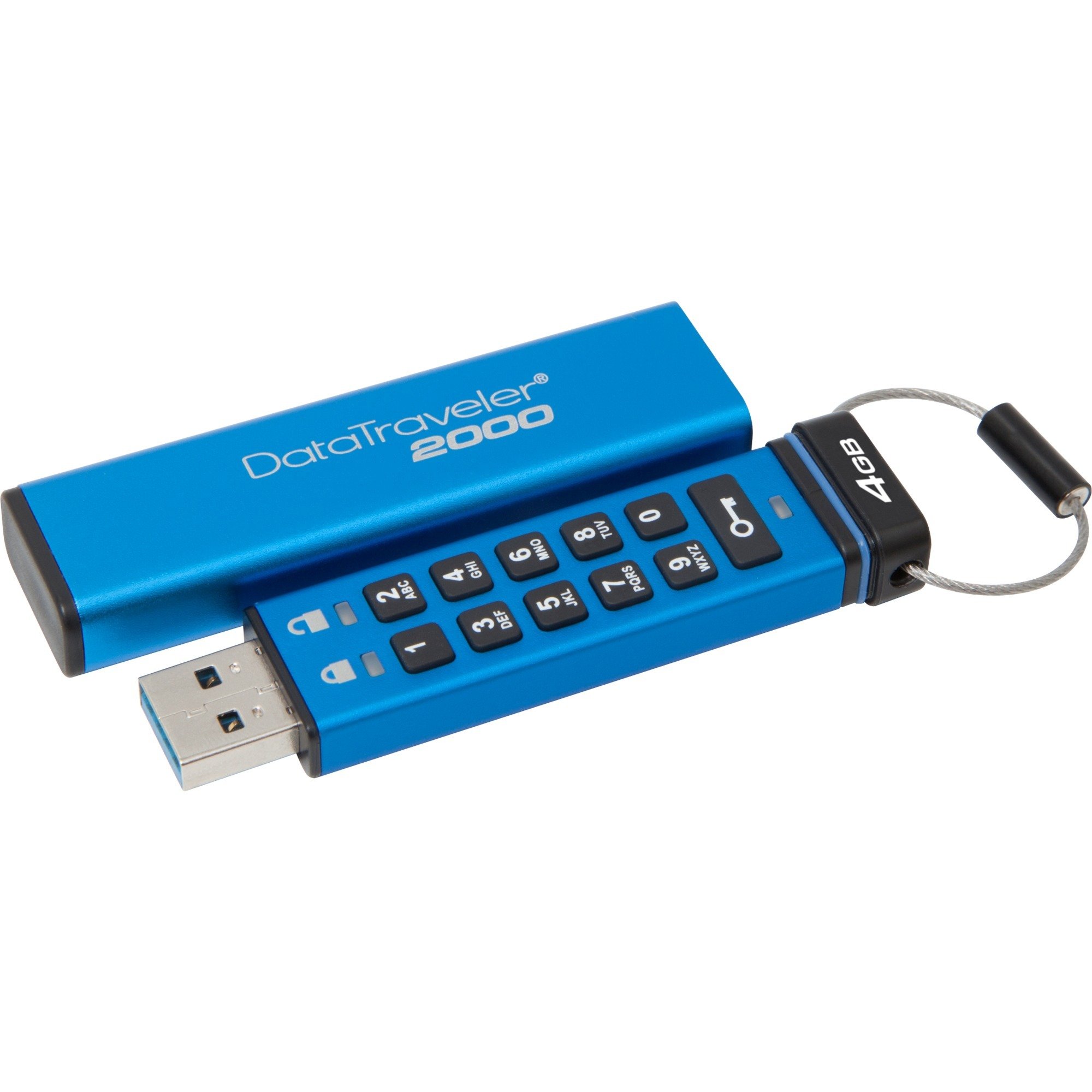 Kingston DataTraveler 2000 4 GB, USB-Stick | 00740617271966 Kingston DataTraveler 2000 4 GB, USB-Stick | 00740617271966