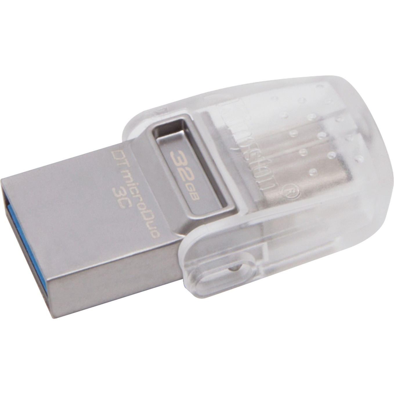 Kingston DataTraveler microDuo 3C 32 GB, USB-Stick | 00740617243024 Kingston DataTraveler microDuo 3C 32 GB, USB-Stick | 00740617243024